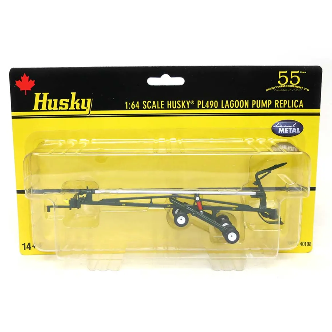 1/64 Husky PL490 Lagoon Manure Pump on Wheels