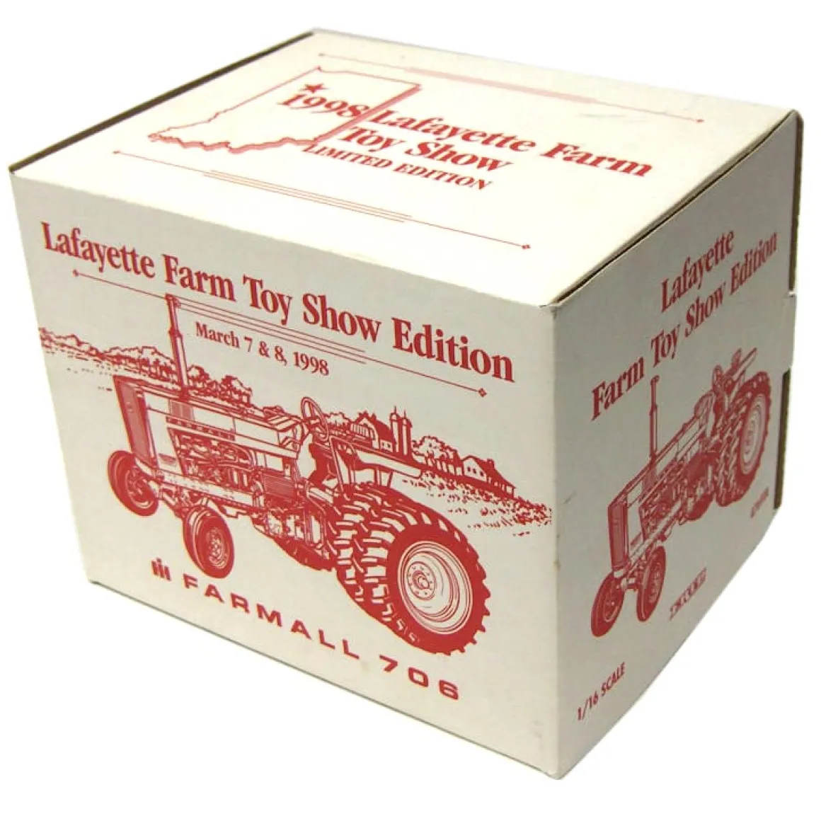 1/16 IH Farmall 706 Wide Front with Duals, 1998 Lafayette Show