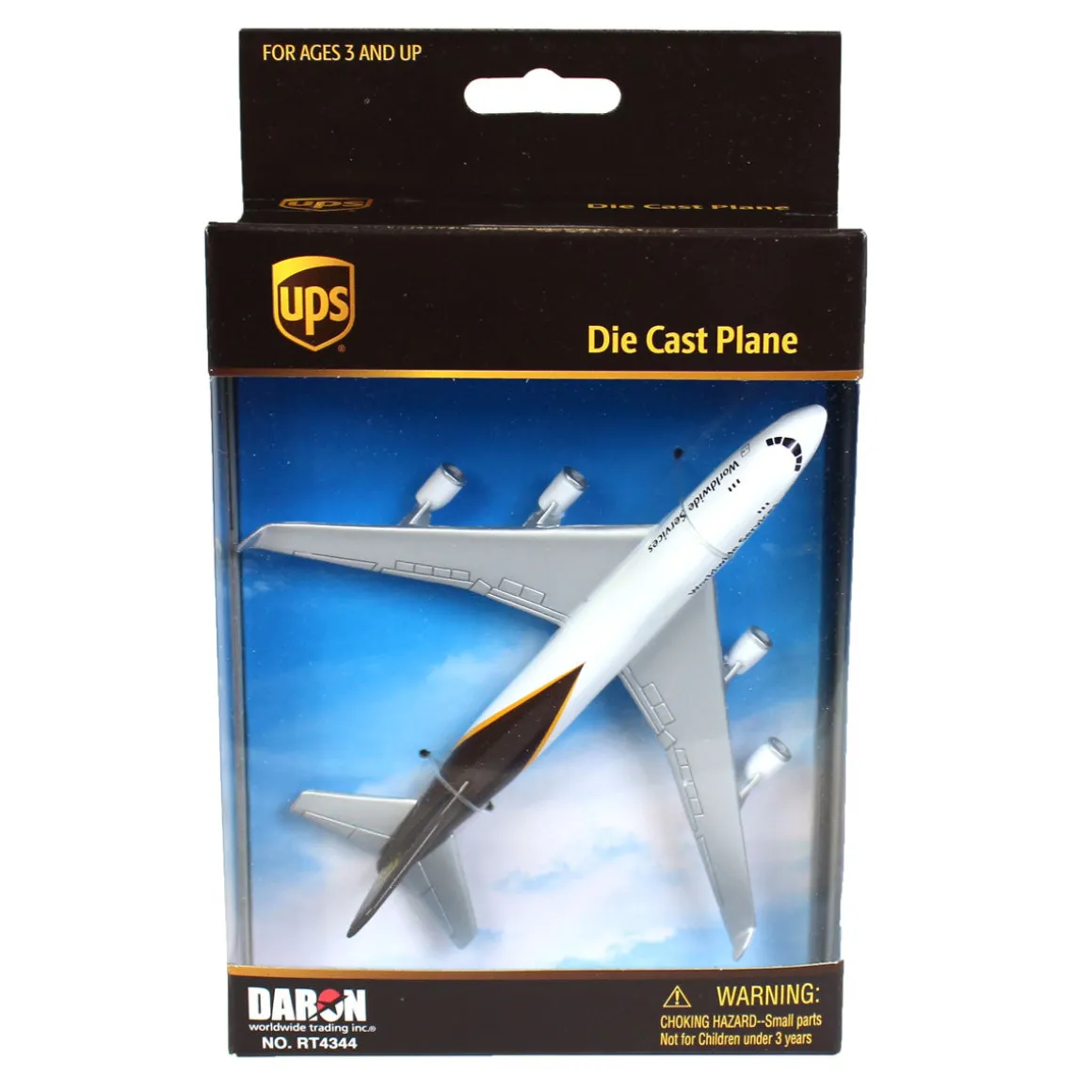 5 Inch UPS Die Cast Plane