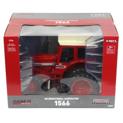 1/16 International Harvester 1566 Black Stripe with Cab, MFD & Duals, ERTL Prestige Collection
