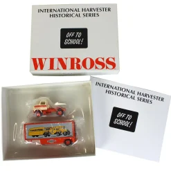 1/64 International Harvester Historical Series #8 "Off to School!" Semi by Winross