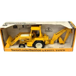 1/16 International Harvester Die cast Loader/Backhoe by ERTL, Made in the USA