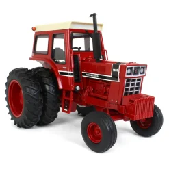 1/16 International Harvester 1466 Black Stripe 2WD w/ Cab & Rear Duals, ERTL Prestige Collection