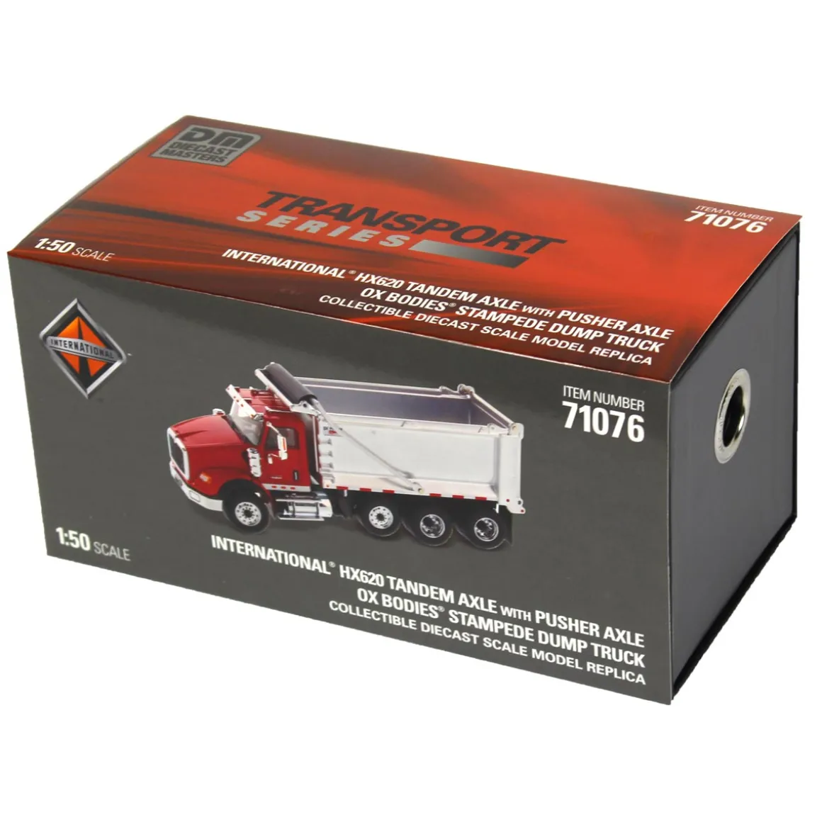 1/50 International HX620 Tandem Dump Truck by Diecast Masters