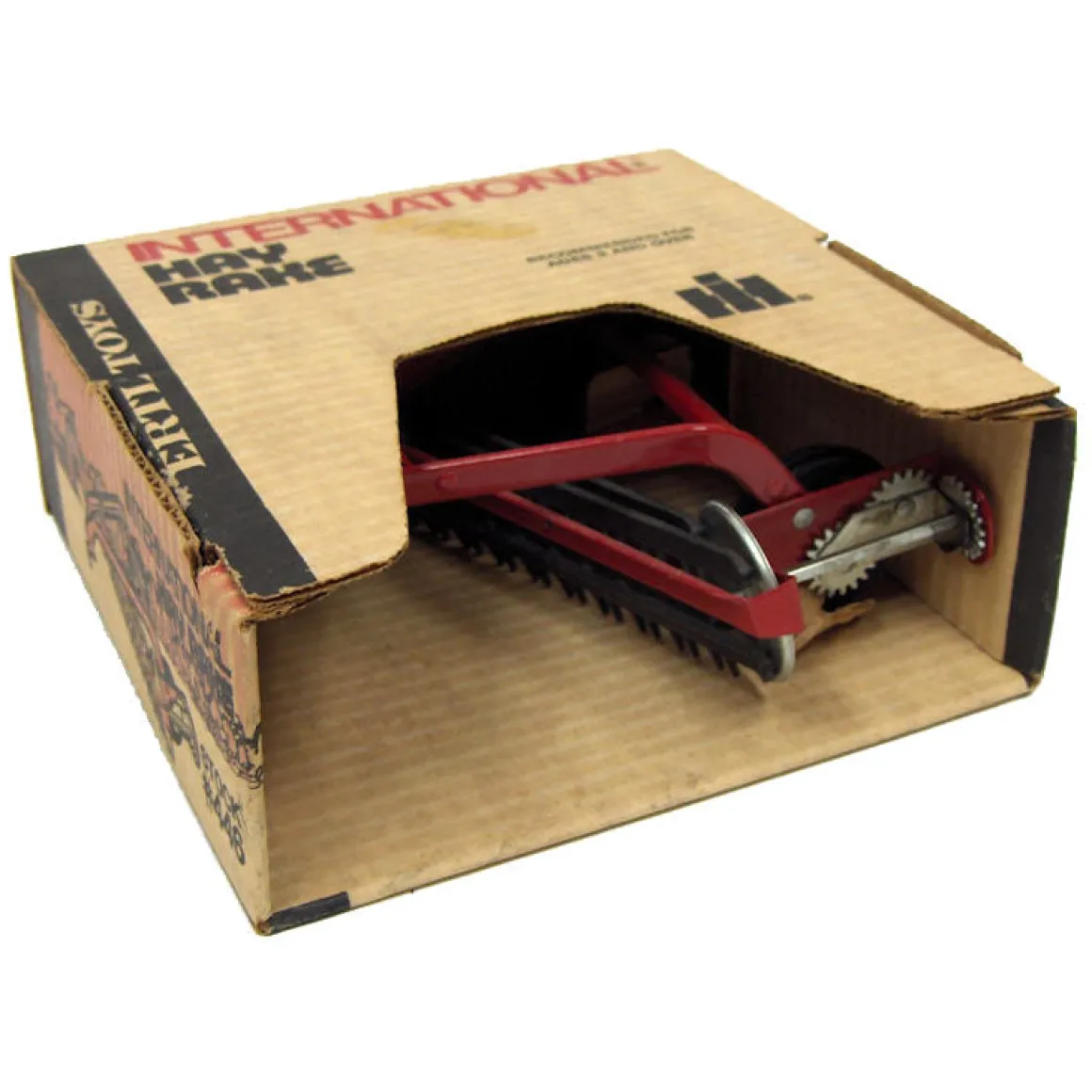 1/16 International Red Hay Rake by ERTL, Made in the USA