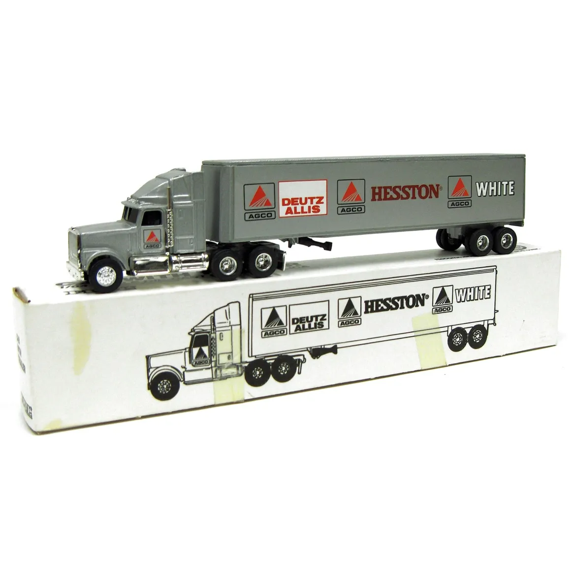 1/64 International Semi with AGCO Logos on Trailer, Made in the USA