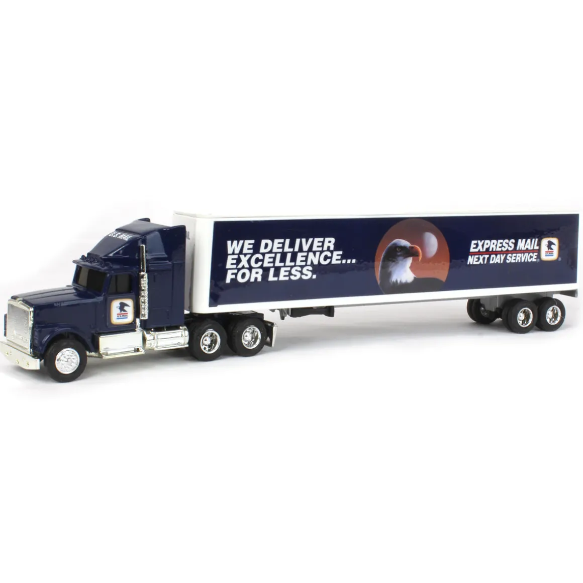 1/64 International Truck with USPS Express Mail Box Trailer by ERTL