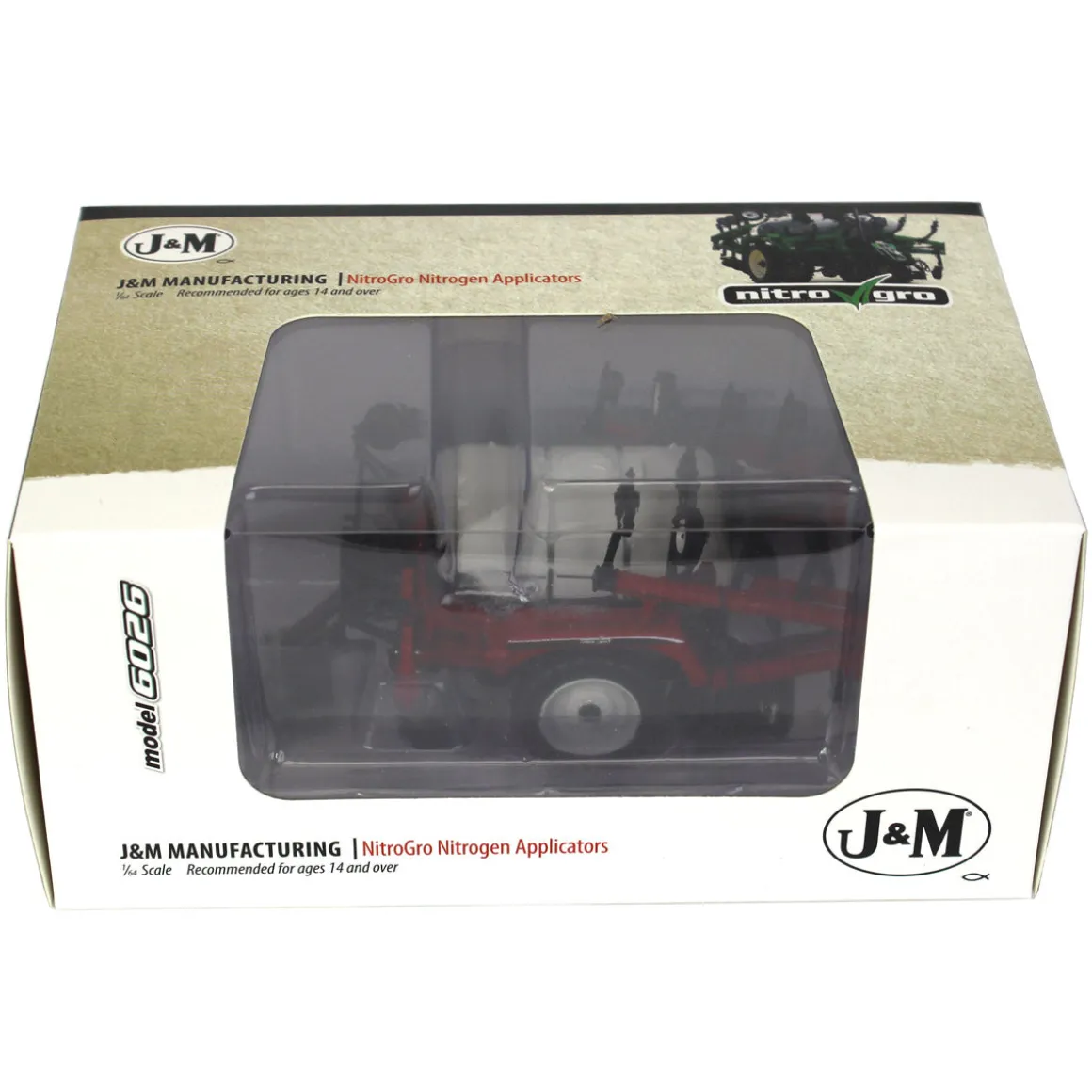 1/64 J&M 6026 Nitrogen Applicator, Red