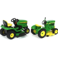 1/16 John Deere 110 & X394 60th Anniversary Lawn Tractor Set, ERTL Prestige Collection