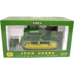 1/16 John Deere 1010 Crawler on Steel Tracks with Blade, 2001 Plow City