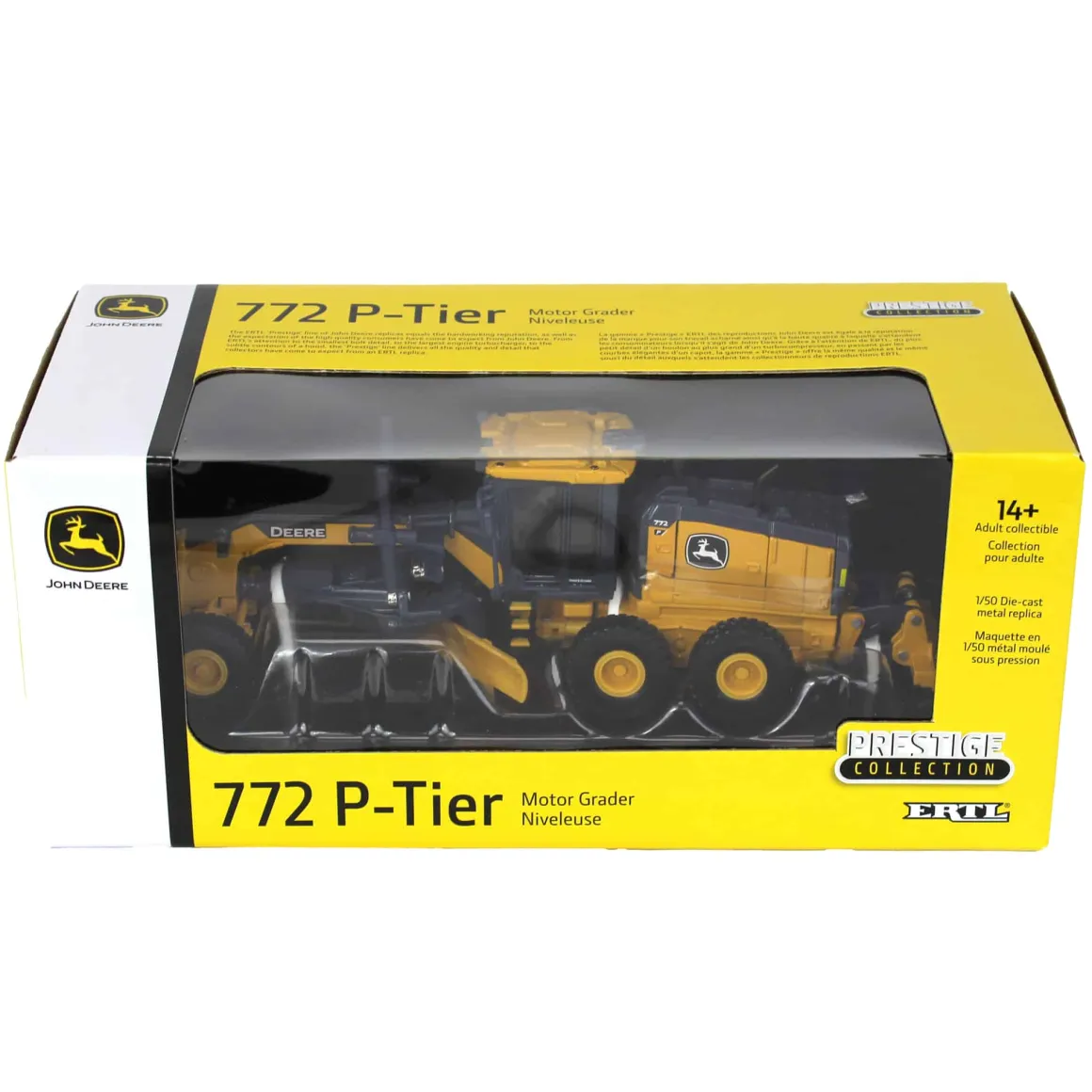 1/50 John Deere 772 P-Tier Motor Grader, ERTL Prestige Collection