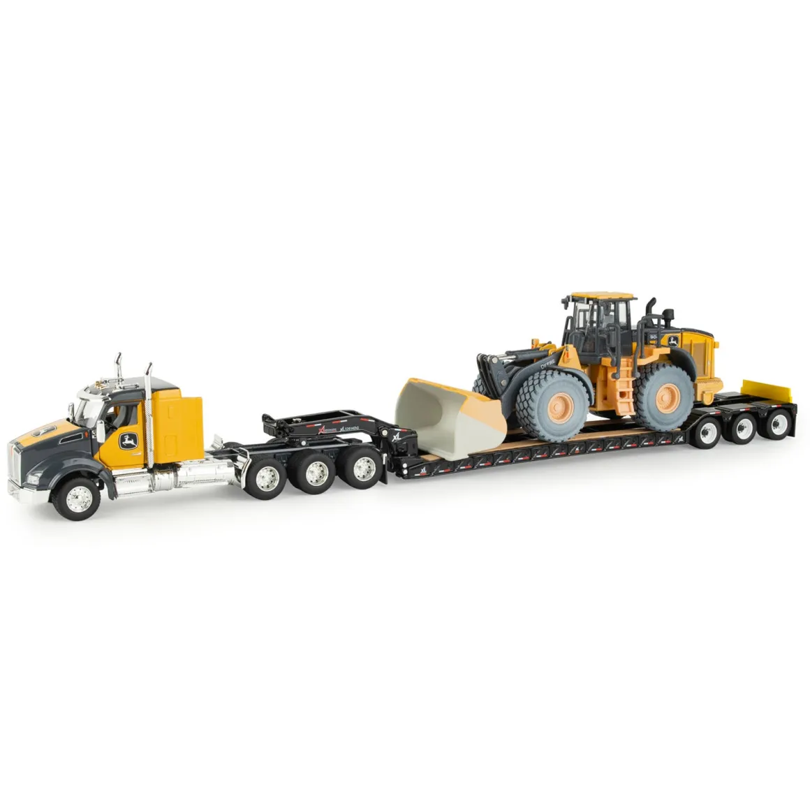 1/50 John Deere 904 P-Tier Wheel Loader with Kenworth T880 Semi & Trailer, ERTL Prestige Collection