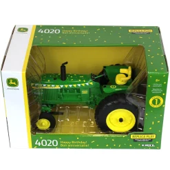1/16 John Deere 4020 "Happy Birthday" Wide Front Tractor by ERTL