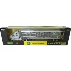 1/64 John Deere 8030 Series Semi with Gray Kenworth