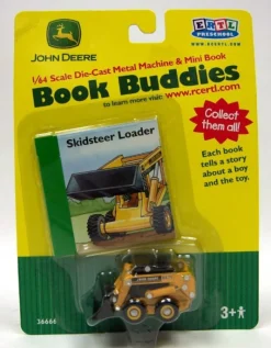 1/64 John Deere 6675 Skidsteer Loader with Book