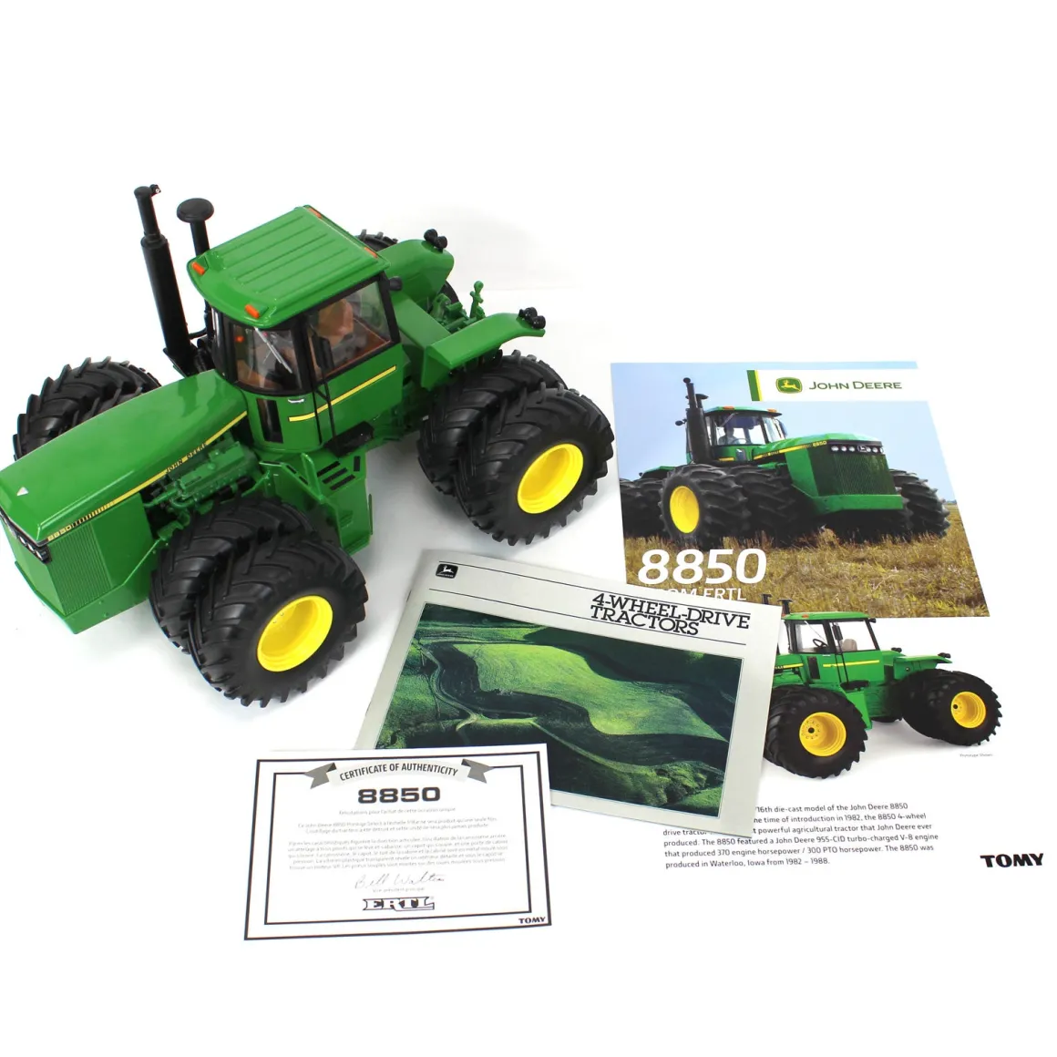 1/16 John Deere 8850 4WD with Front & Rear Duals, ERTL Prestige Select #3