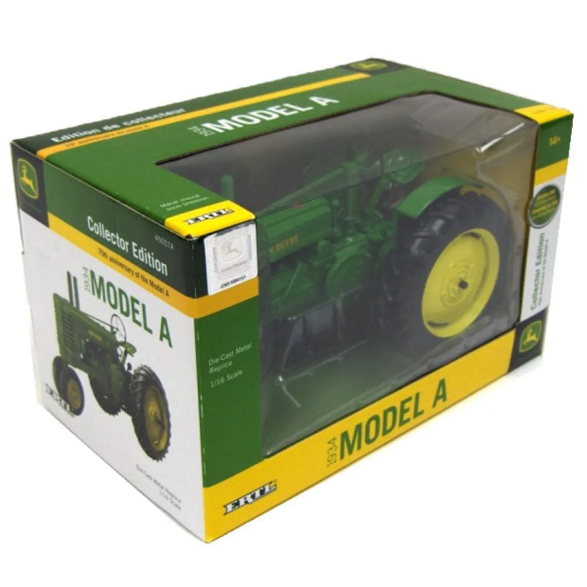 1/16 John Deere A Styled 75th Anniversary Collector Edition Tractor with DVD