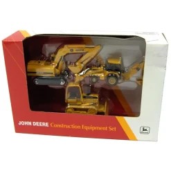 1/64 John Deere Construction Set with 690DLC Excavator, 310D Backhoe & Bulldozer