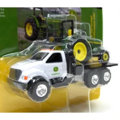 1/64 John Deere Dealership Flatbed with 6410 Tractor