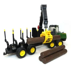1/16 John Deere 1210E Log Forwarder with Logs by Bruder