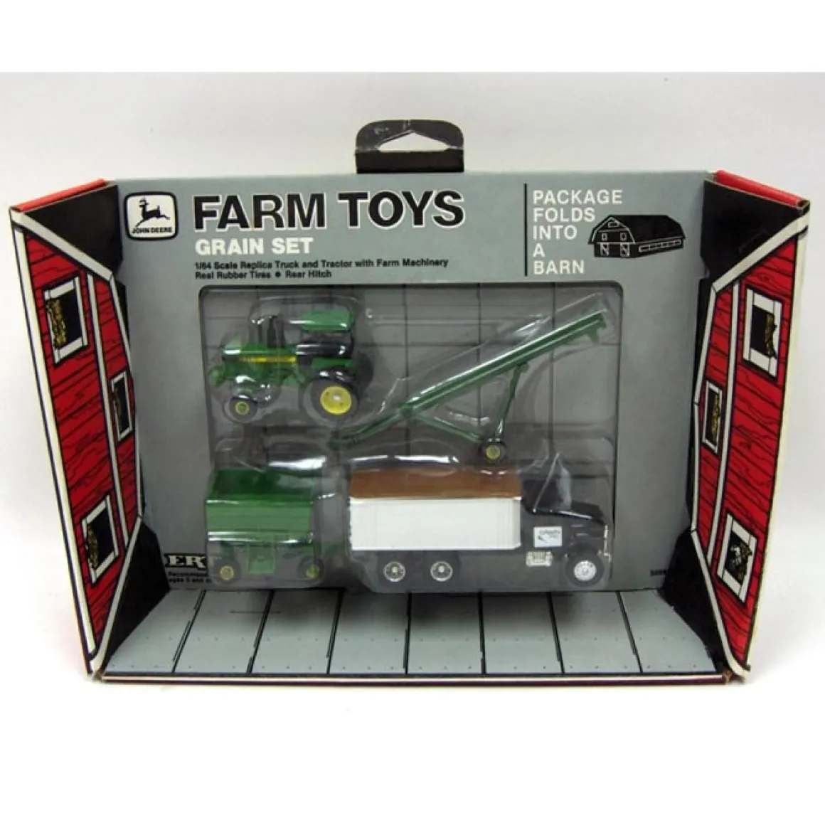 1/64 John Deere Grain Set in Box Barn