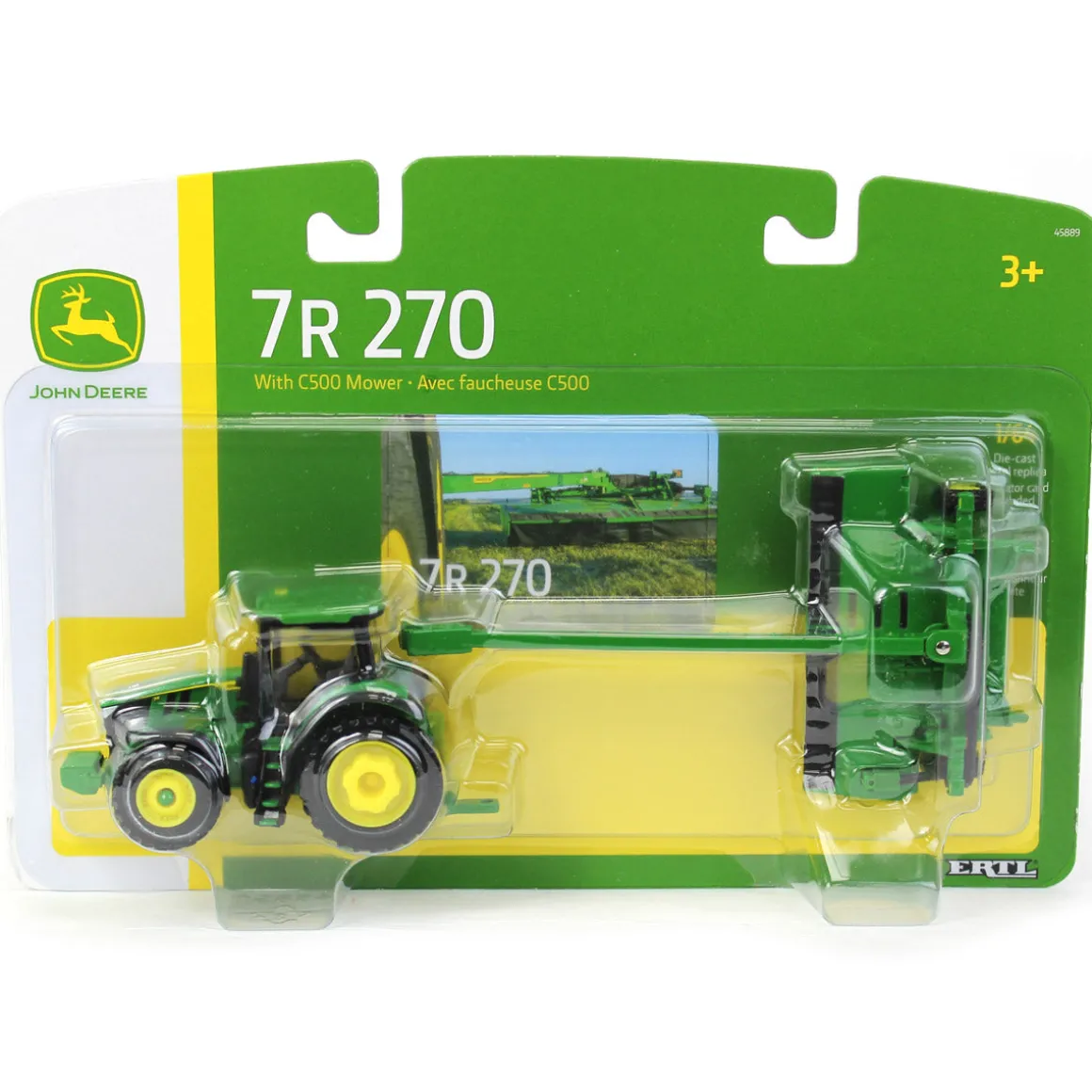 1/64 John Deere 7R 270 Tractor & C500 Mower