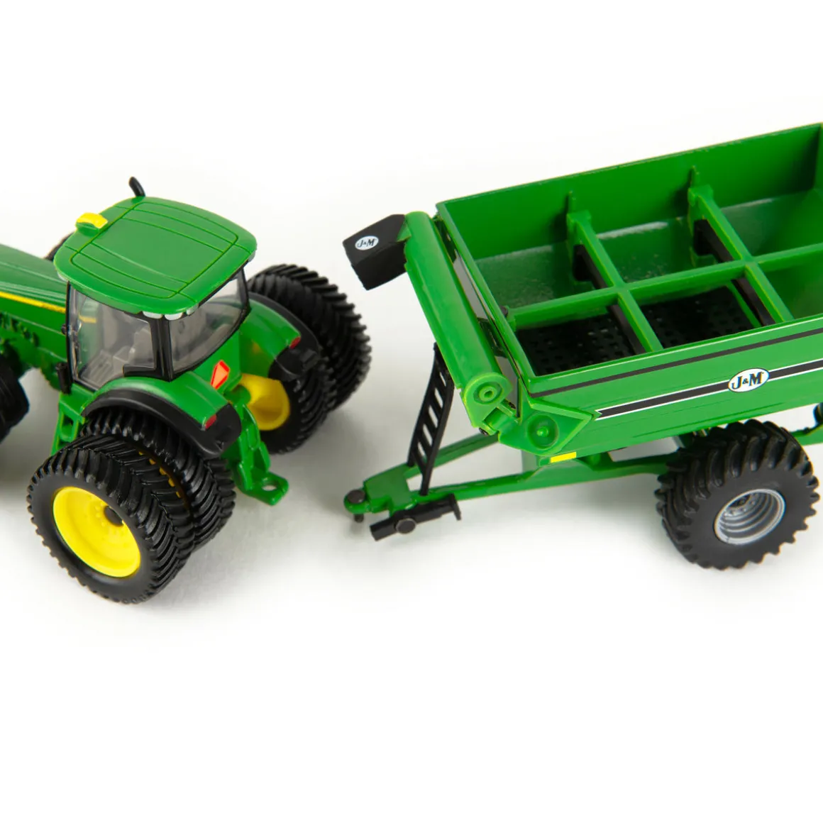 1/64 John Deere 8320R with Duals & J&M Grain Cart