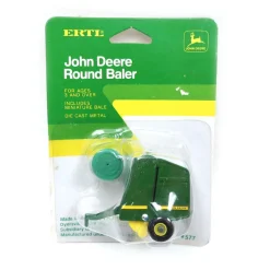 1/64 John Deere Round Baler with Bale by ERTL (No Model Number)