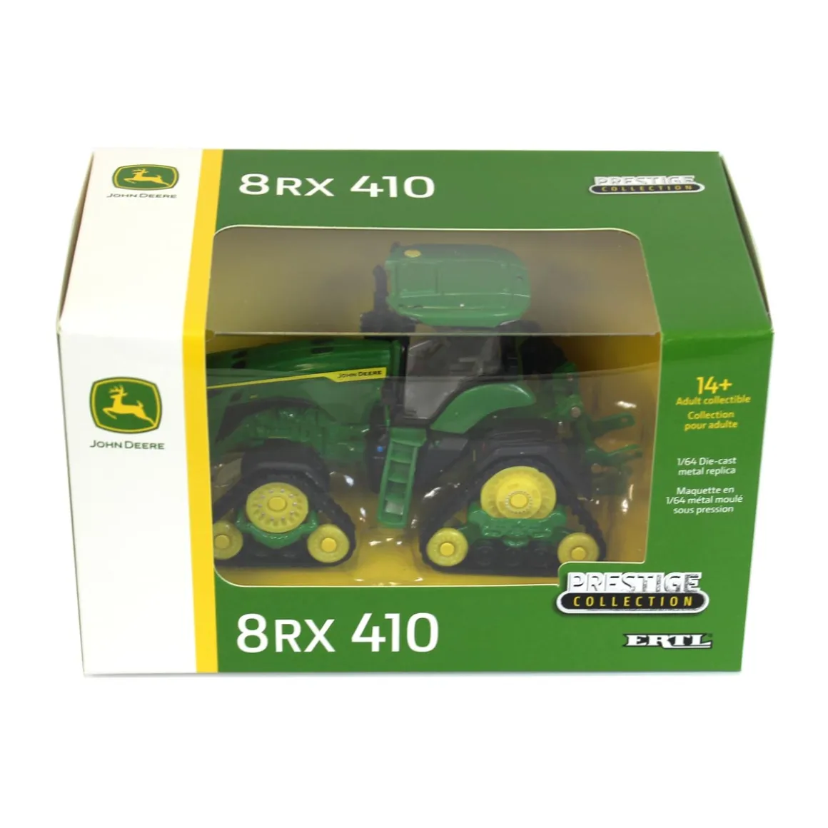 1/64 John Deere 8RX 410 4WD w/ Tracks, ERTL Prestige Collection