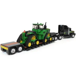 1/64 John Deere 9570RX Scraper Special with Semi and Lowboy Trailer