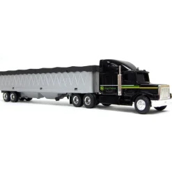1/64 John Deere Semi with Black Cab and Grain Hauler