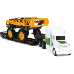 1/64 John Deere Semi with Lowboy Trailer & Hagie STS12 Sprayer