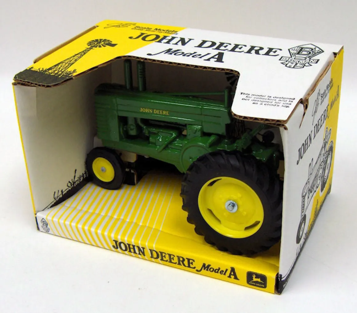 1/16 John Deere Styled A Narrow Front, 1989 Beckman High School Limited Edition
