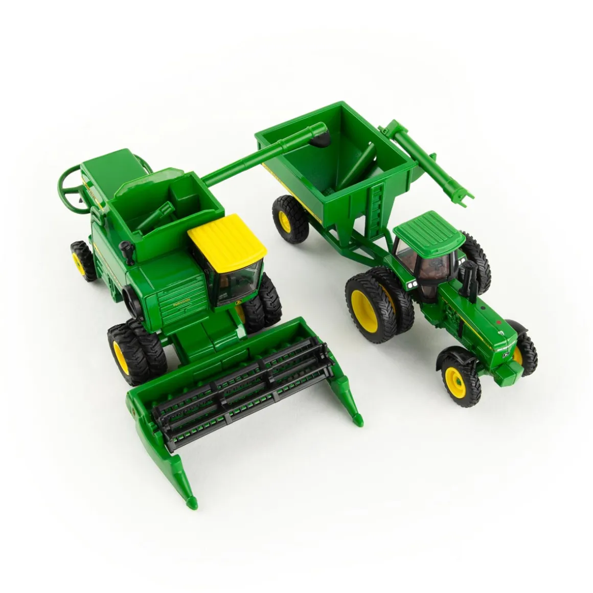 1/64 John Deere Vintage 7720 Combine Harvesting Set by ERTL