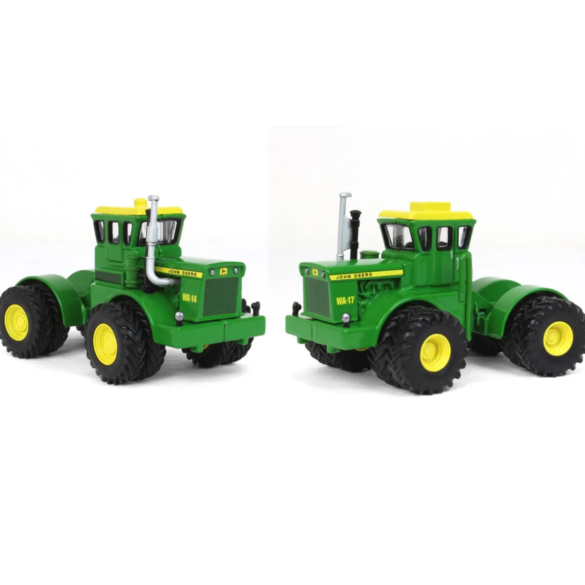 1/64 John Deere WA-14 & WA-17 Vintage 4WD Tractors, From ERTL's Prestige Select Series #2