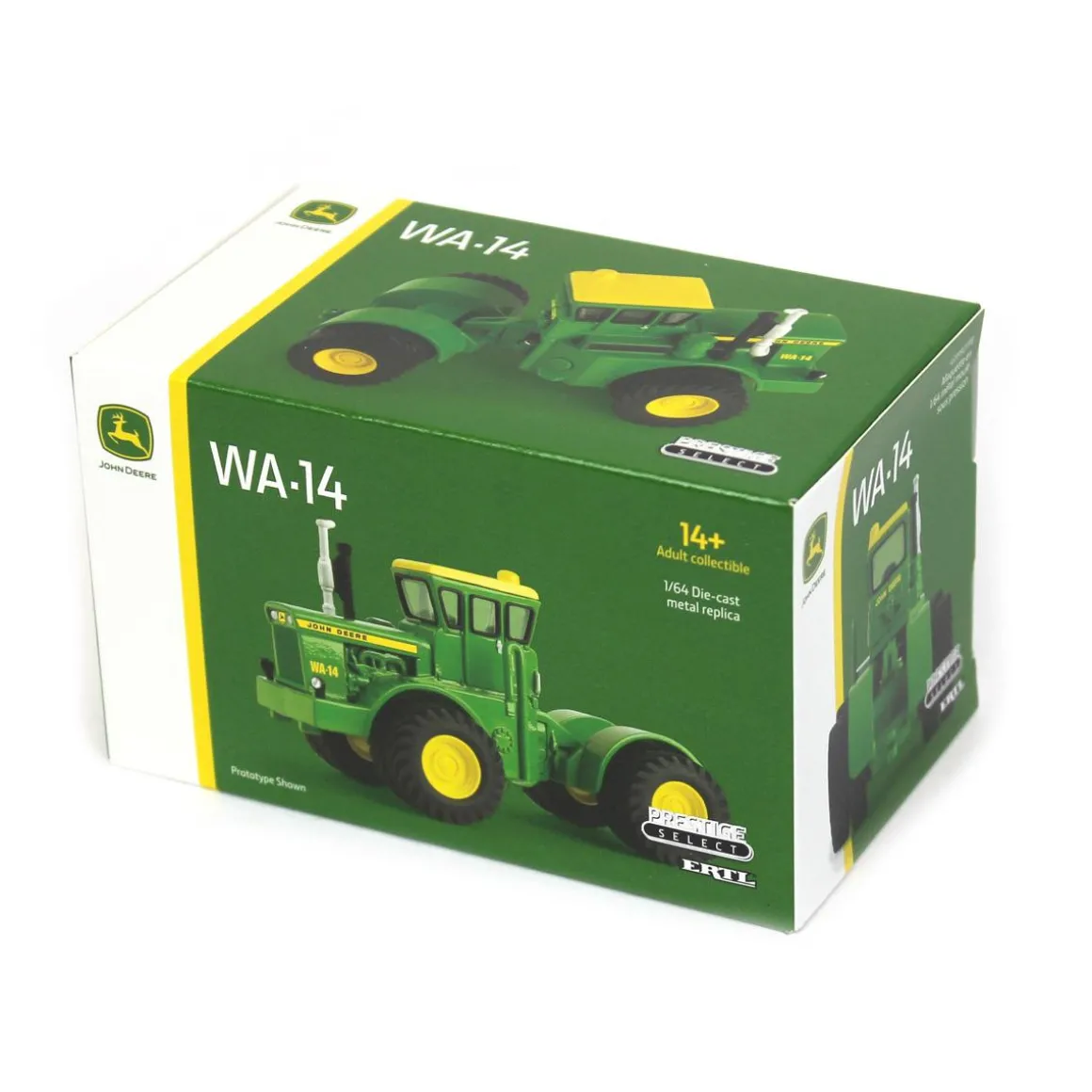 1/64 John Deere WA-14 Vintage 4WD Tractor, ERTLs Prestige Select Series #2