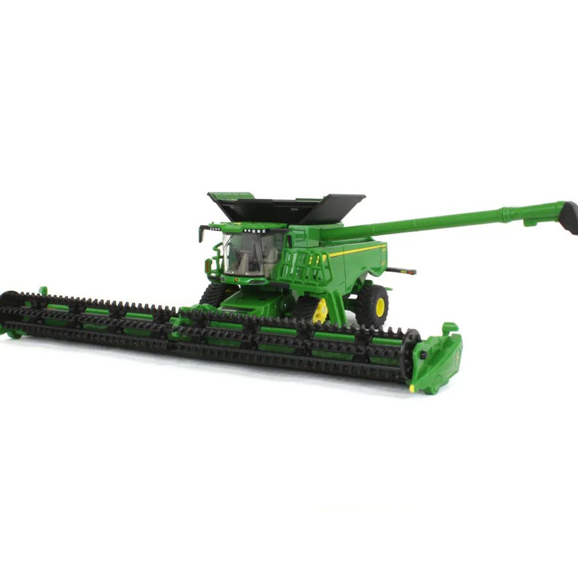 1/64 John Deere X9 1100 Combine w/ Front Tracks and Draper & Corn Heads, ERTL Prestige Collection