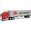 1/64 Kenworth K100E COE Semi with Massey Ferguson Box Trailer Bank