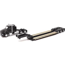 1/87 Kenworth T880s SBFS 40in Sleeper Tandem Tractor w/ Lowboy & Caterpillar 320D L Hydraulic Excavator