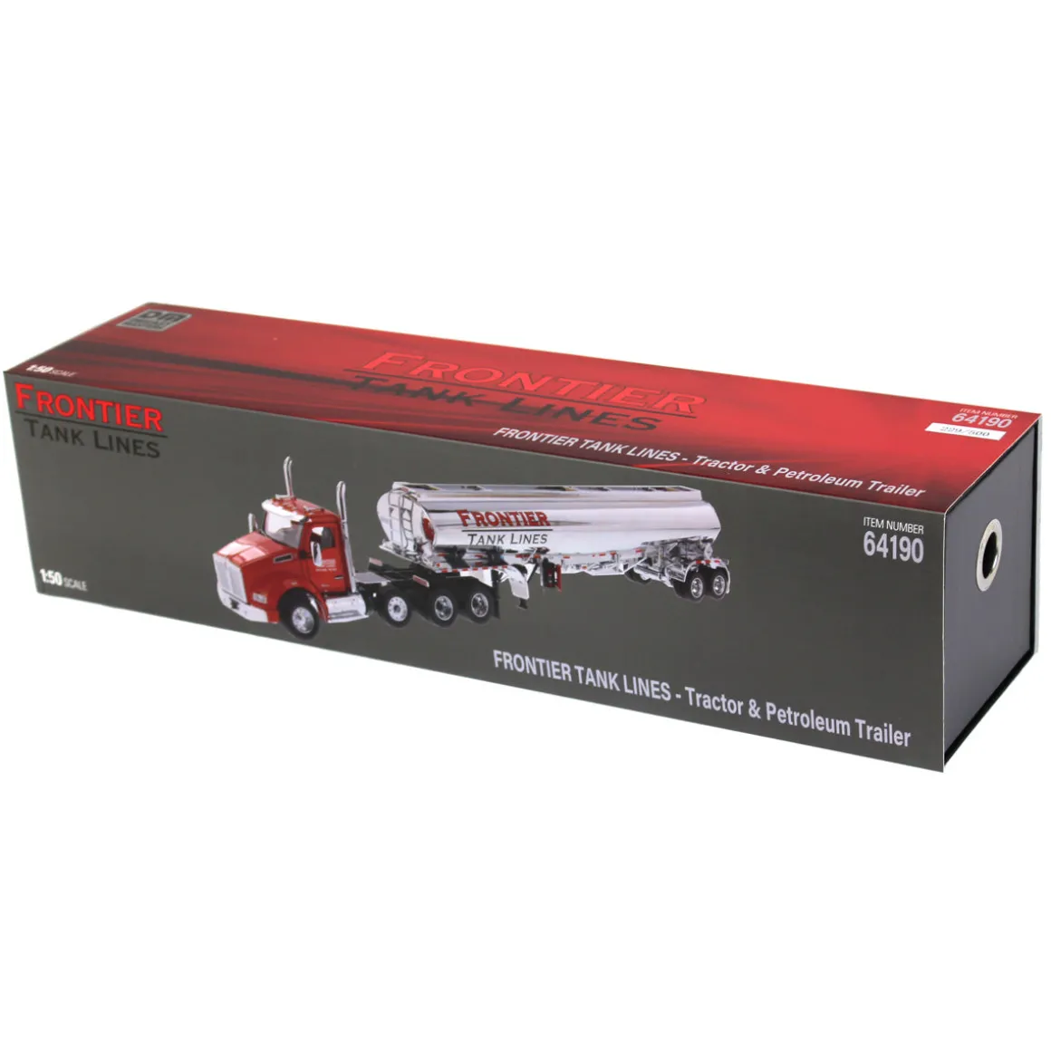 1/50 Kenworth T880S Tandem w/ Heil Petroleum Tanker, Frontier Tank Lines by Diecast Masters