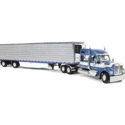1/64 Kenworth W990 with Utility Reefer Trailer, W.D. Potato Limited, DCP by First Gear