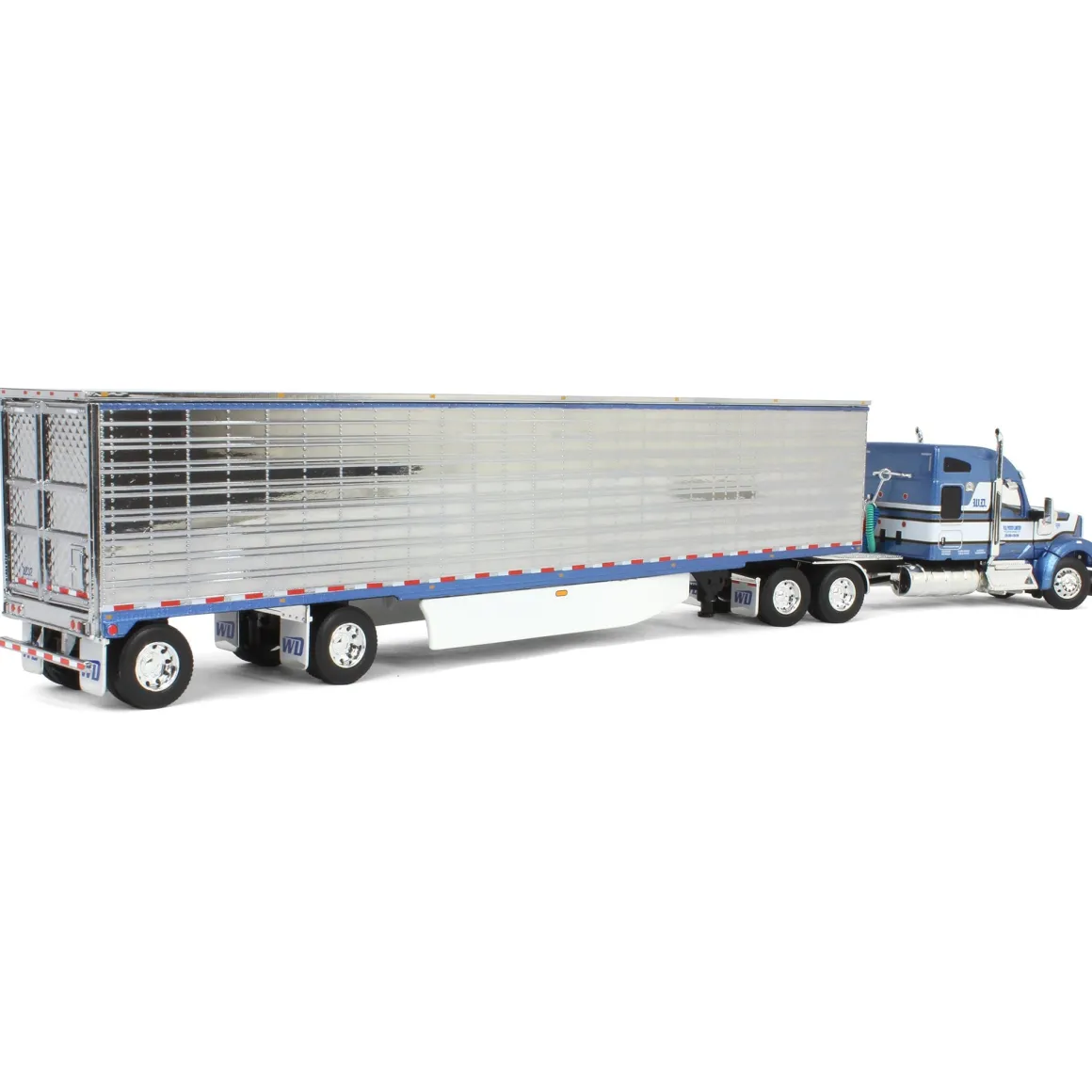 1/64 Kenworth W990 with Utility Reefer Trailer, W.D. Potato Limited, DCP by First Gear