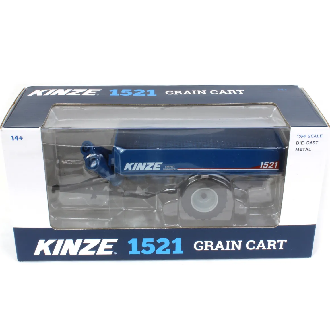 1/64 Kinze 1521 Grain Cart with Flotation Tires