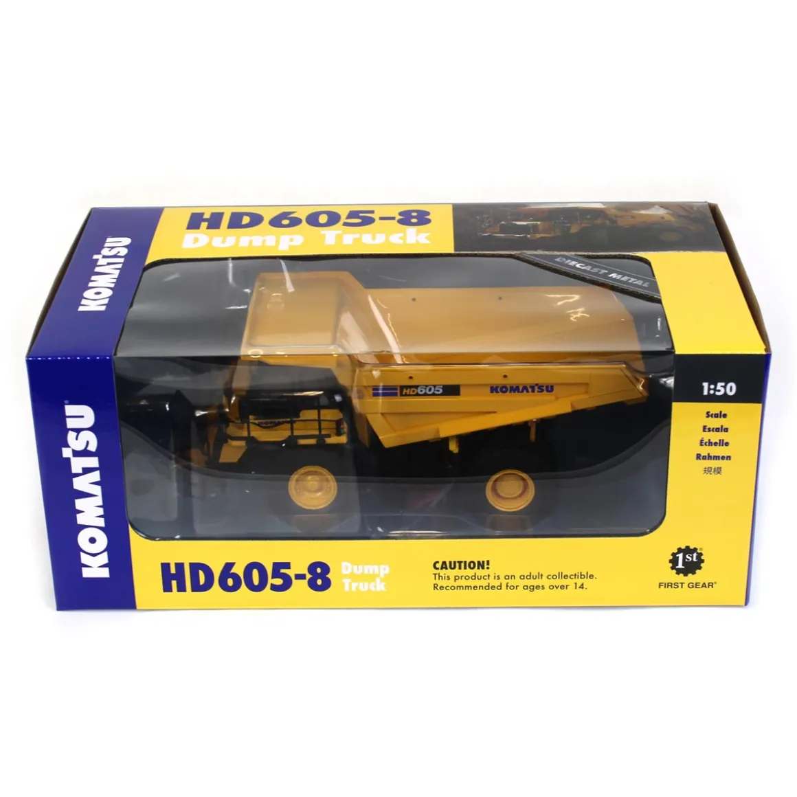 1/50 Komatsu HD605-8 Dump Truck by First Gear