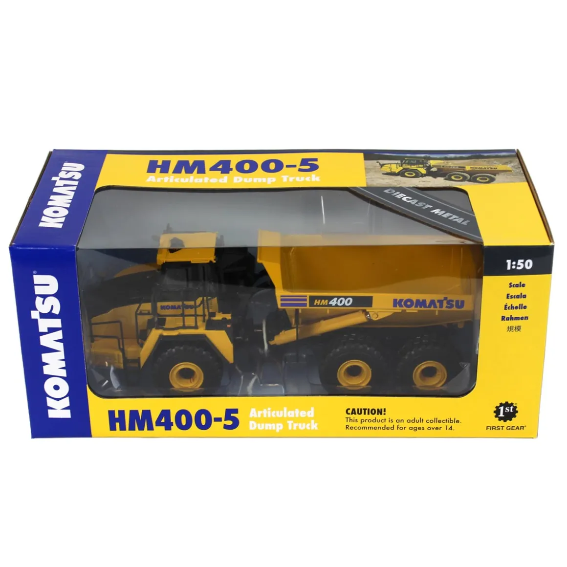 1/50 Komatsu HM400-5 Articulated Dump Truck by First Gear