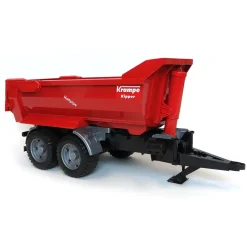 1/16 Krampe Tandem Halfpipe Tipping Trailer by Bruder
