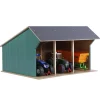 1/32 Large Farm Machinery 3 Bay Shed with High Roof