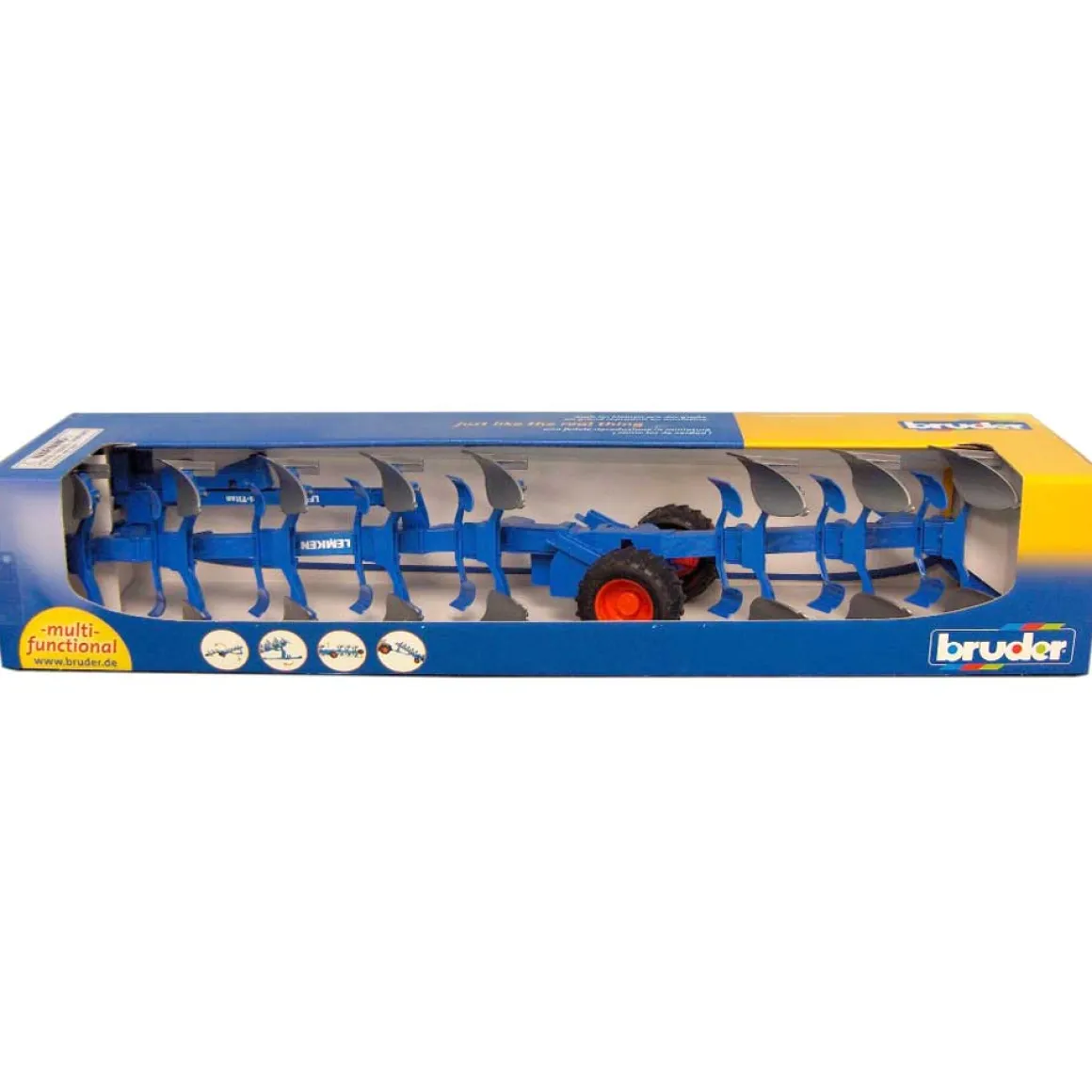 1/16 Lemken Vari Trail 8 Bottom Plow by Bruder