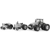 1/64 Limited Edition 100 Years Silver and Black John Deere 8400R, 4020, Waterloo Three Piece Set