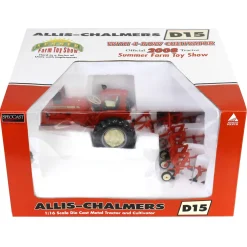 1/16 Limited Edition Allis Chalmers D-15 w/ 4 Row Cultivator, 2008 Summer Farm Toy Show